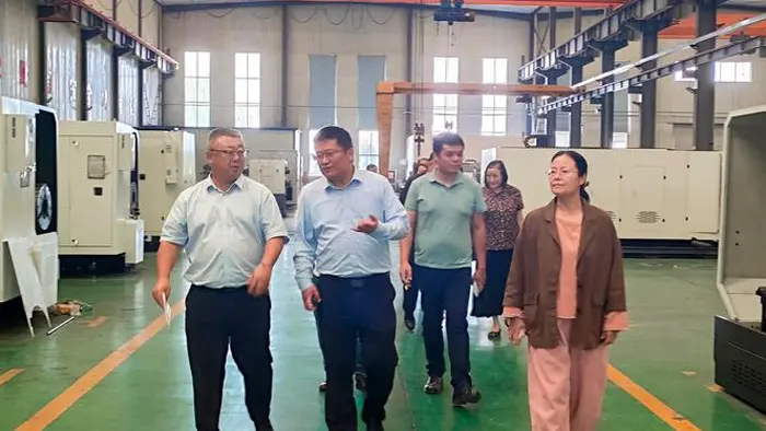 Pelanggan Luar Negara Melawat Kilang Industri Berat Qiansheng untuk Pemeriksaan Di Tapak