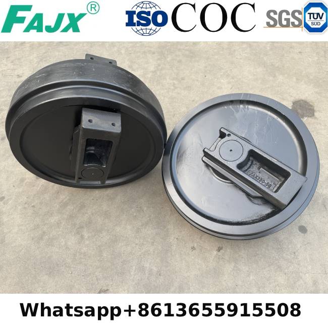 Apakah bahan yang digunakan untuk roda pemalas jengkaut ZAX350? Apakah bahan yang digunakan untuk roda pemalas jengkaut ZAX350?